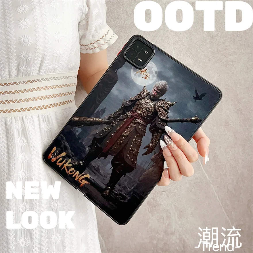 For Xiaomi Pad 6S Pro Case 12.4" Tablet Case Wukong Series PC+TPU Shockproof Protective Shell for Xiaomi Pad 6S Pro Cover Case