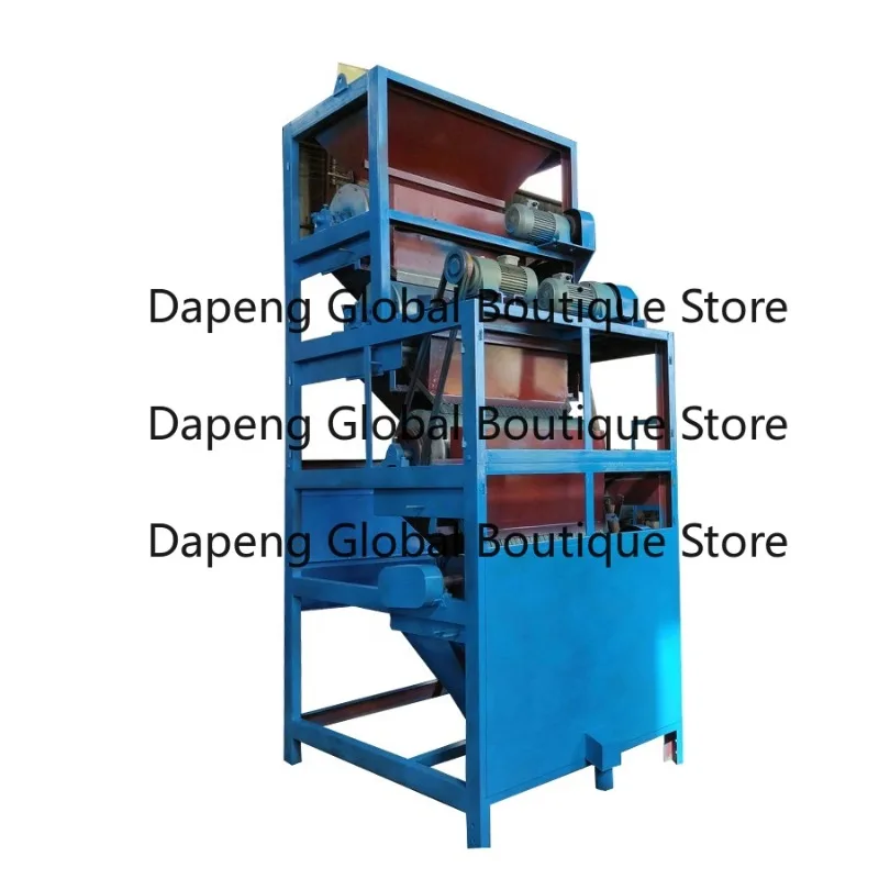 Four Rollers High Intensity 15000 Gauss Dry Type Ma-gnetic Separator Separate Tin Zircon Ilmenite Ore Heavy Mineral Iron Sand
