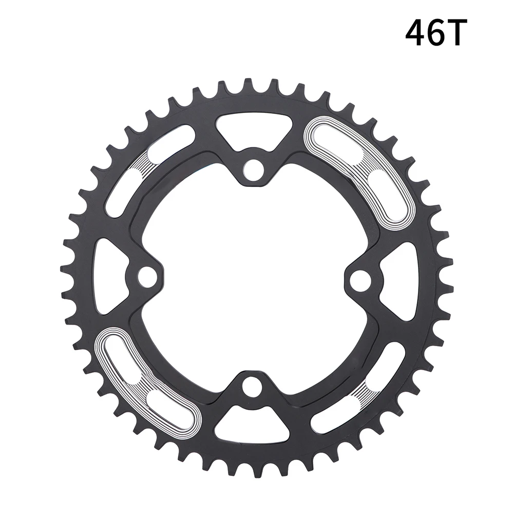 Sleek and Efficient Bike Chainring in Aluminum Supports Both Single and Multi Speed Systems without Groove Issues