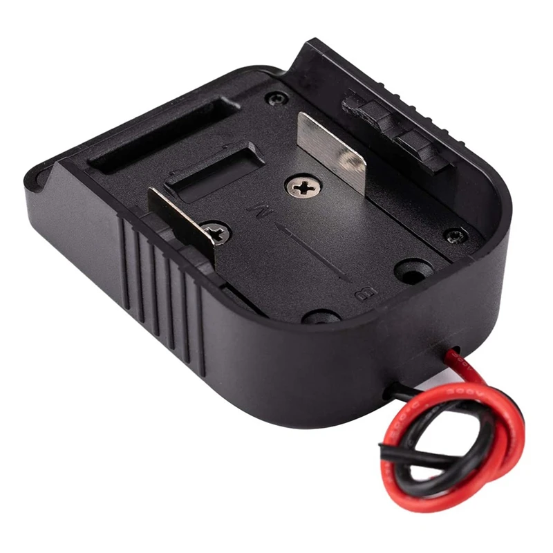 PORK-Für Power Wheels Adapter für 18 V/14,4 V Batterie Power Mount Connector Adapter Dock Halter mit 12 Awg Drähten