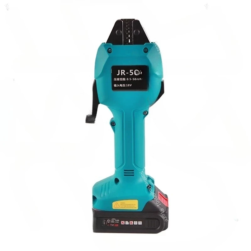 JR-50 rechargeable mini crimping pliers electric crimping pliers lithium battery cold pressing terminal pre-insulated tube