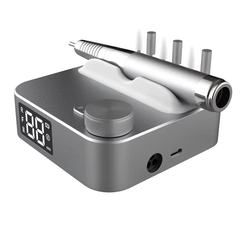 

Professional 40000rpm High-Power Electric Nail Drill Machine Desktop E-File Salon Brushless Nail Polisher