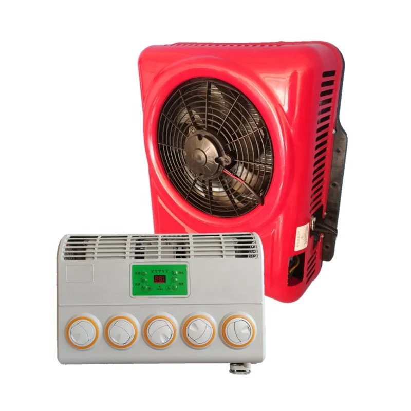 

Tractor Air Conditioning Split 10000BTU 12V Parking Air Cooler 24v Electric Parking Cooler For Truck