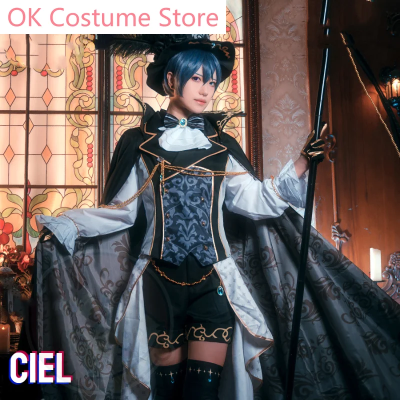 Disfraz de Anime Black Butler Ciel, disfraz de Príncipe durmiente y el Reino de los sueños, Cosplay de Ciel del despertar del sol, 100