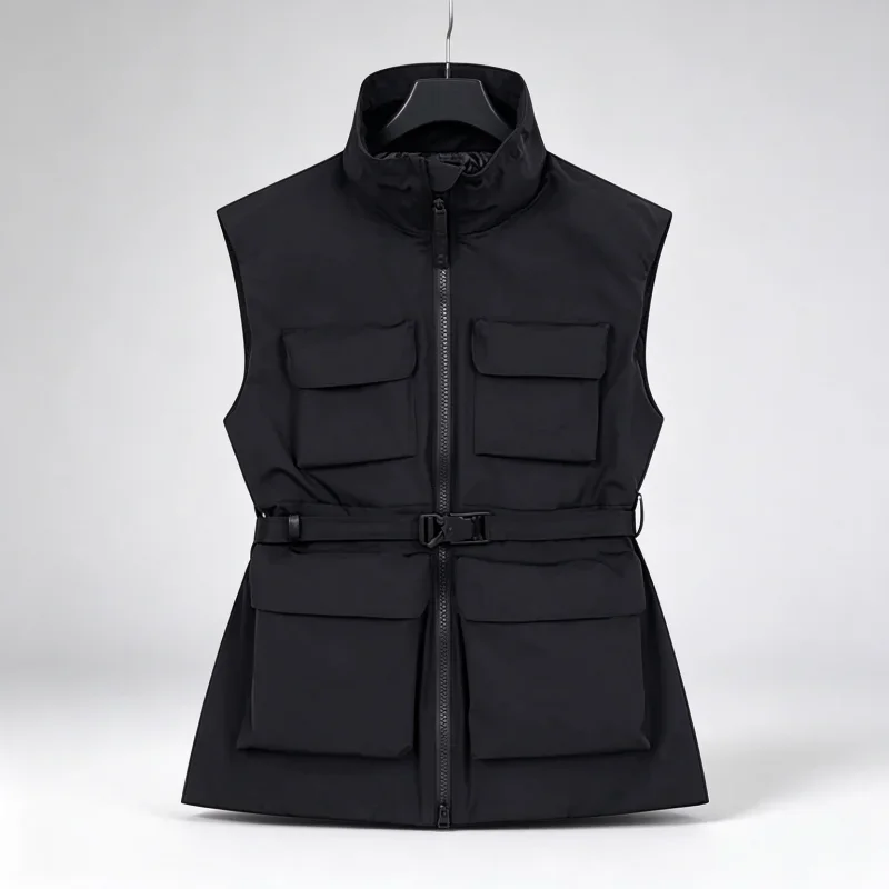 New Women Golf Windproof Gilet Slim Fit Age-reducing Versatile Fashion Sleeveless Golf Waistcoat