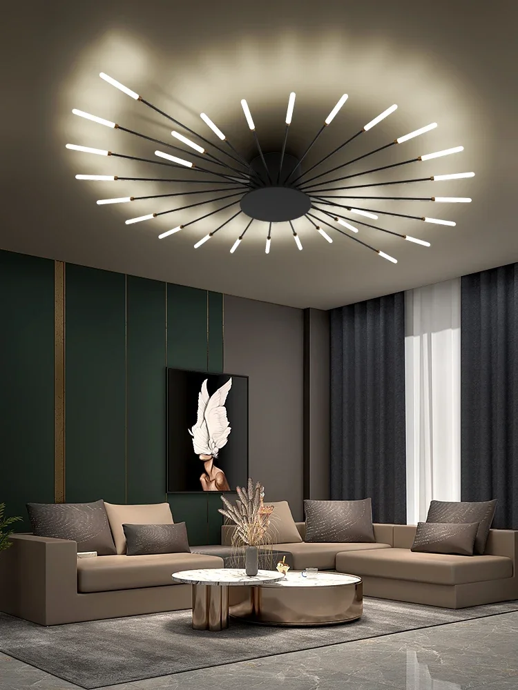 

LED Ceiling Light Simple Modern Atmosphere Creative Firework Lighting for Living Room Bedroom Dining Room