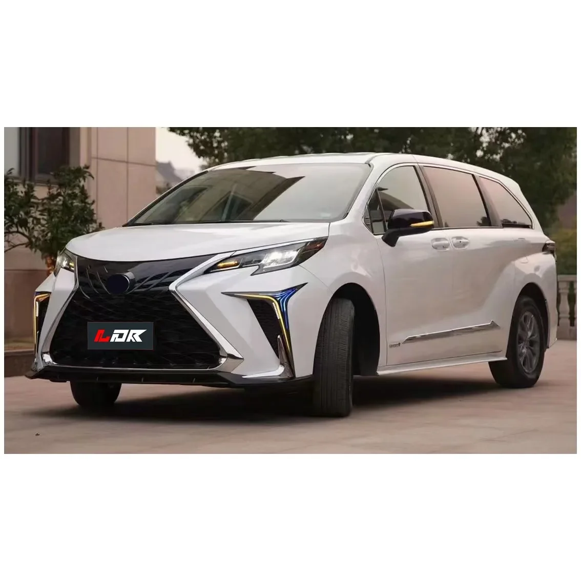 

XDS C-Factory Direct Sale LDR Body Kit For To YO TA Sienna From 2020 Body Kit With Front And Rear Bumper Grille