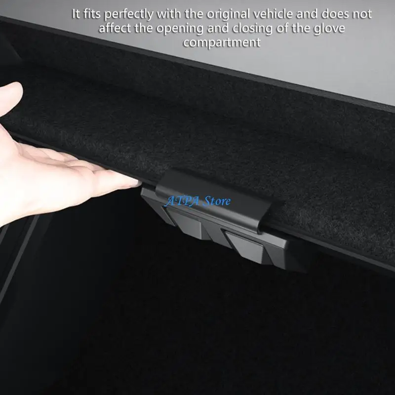 

U13C Glovebox Multiple Hook System Automotive Storage Hook ABS Interior Accessory Glove Box Hanger