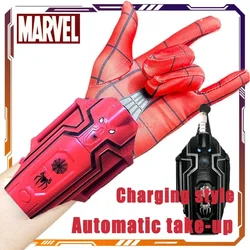 Ml Legends Spiderman Web Shooters Toys Spider Man Wrist Launcher Cosplay Peter Parker Akcesoria Rekwizyty Rękawiczki Dla Dzieci Prezent