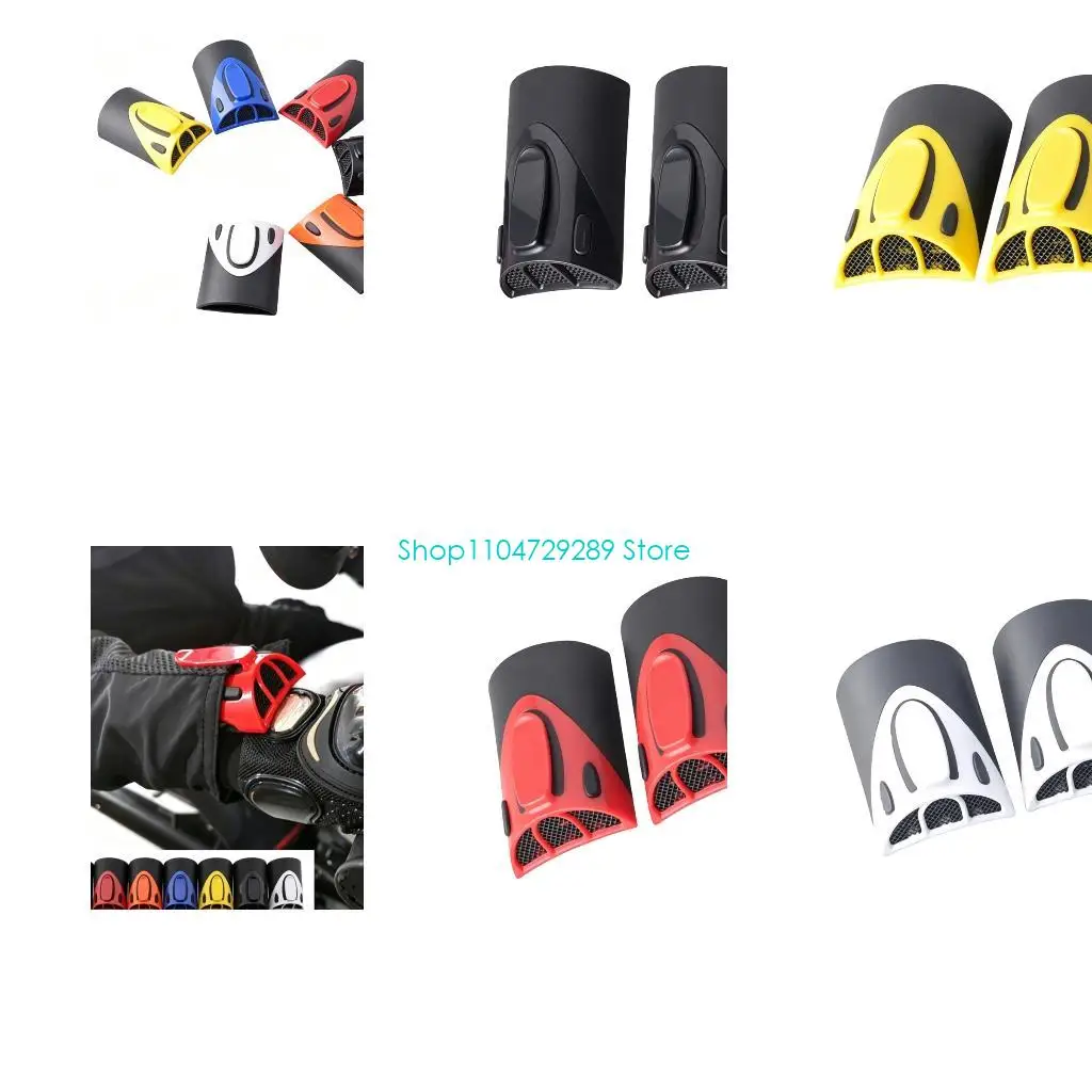 D8KE Motorcycle Forearm Arm Sleeves Pair with Vented Shell Design, Lightweight Covers for Daily Travel and Casual Use
