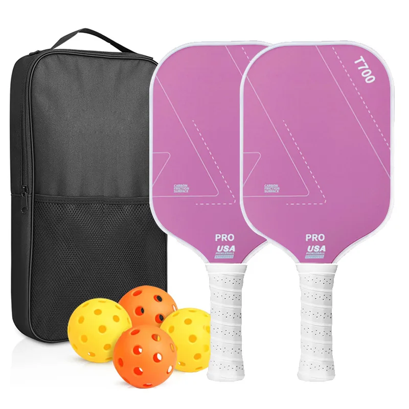 

T700 Textured Matte Carbon Fiber Pickleball Paddle - Popular Green Pickleball Paddy