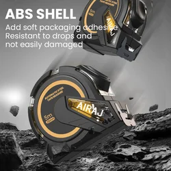 AIRAJ 3M to 10M Metric and imperial system Self-Locking Tape Measure , High - Precision Straightedge Measuring Tool Hand Tool