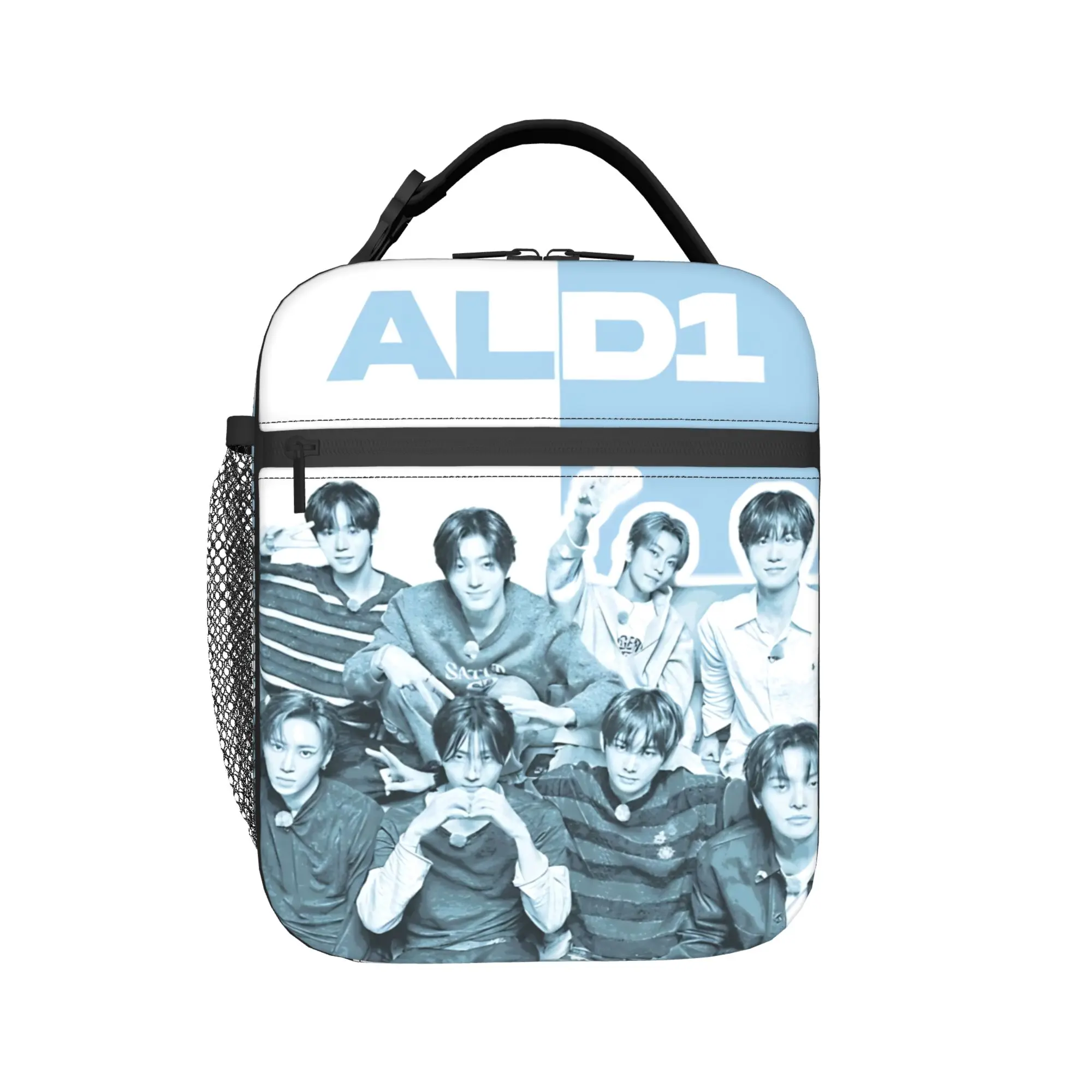 Alpha Drive One Kpop Band Freak Alarm Thermal Insulated Lunch Bags for Travel Bento Box Men Women Cooler Thermal Lunch Boxes