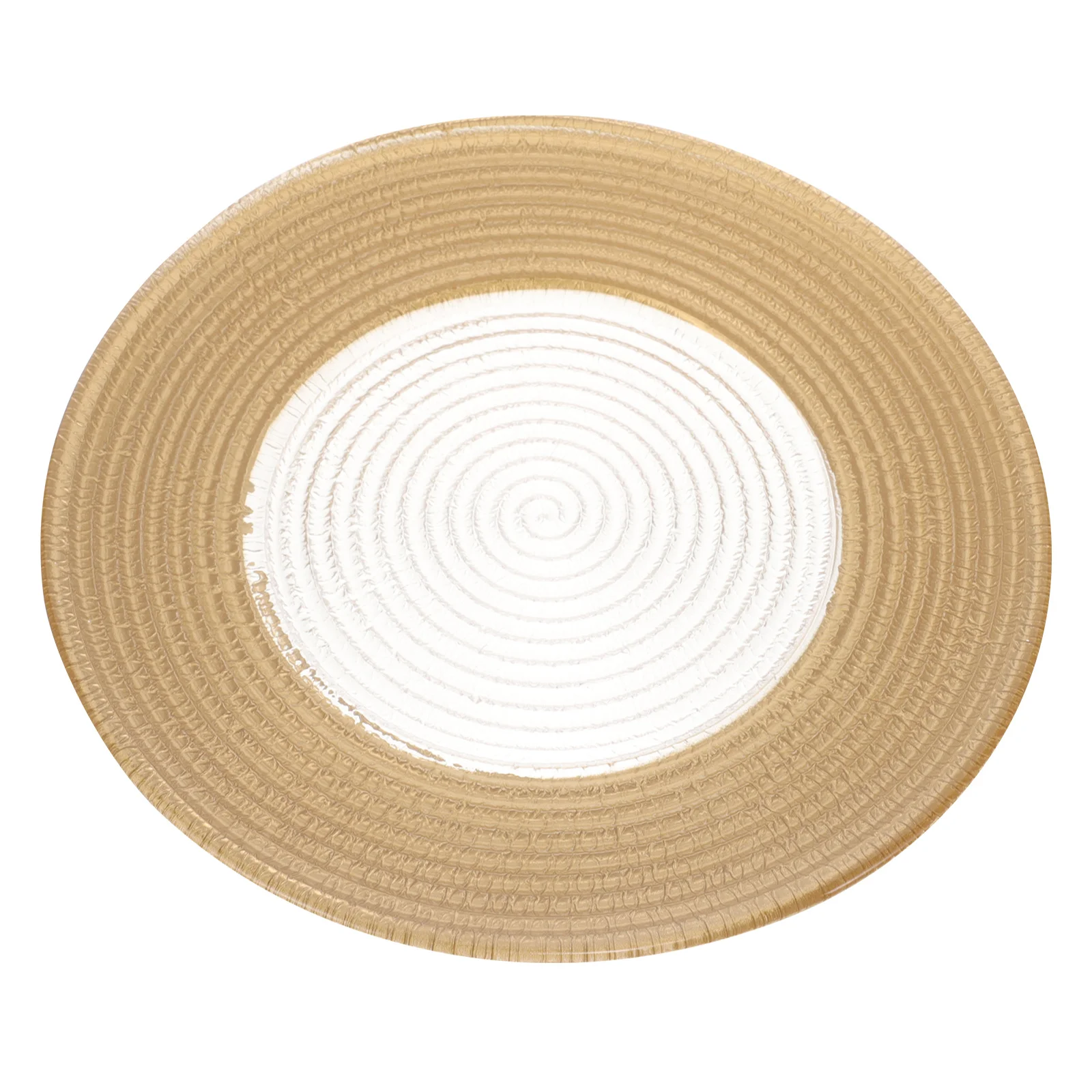 

Стеклянная тарелка для сервировки еды с золотым краем, винтажная декоративная тарелка для ужина, салата, десертная тарелка, блюдо для еды для дома, отеля, десертные тарелки, стекло