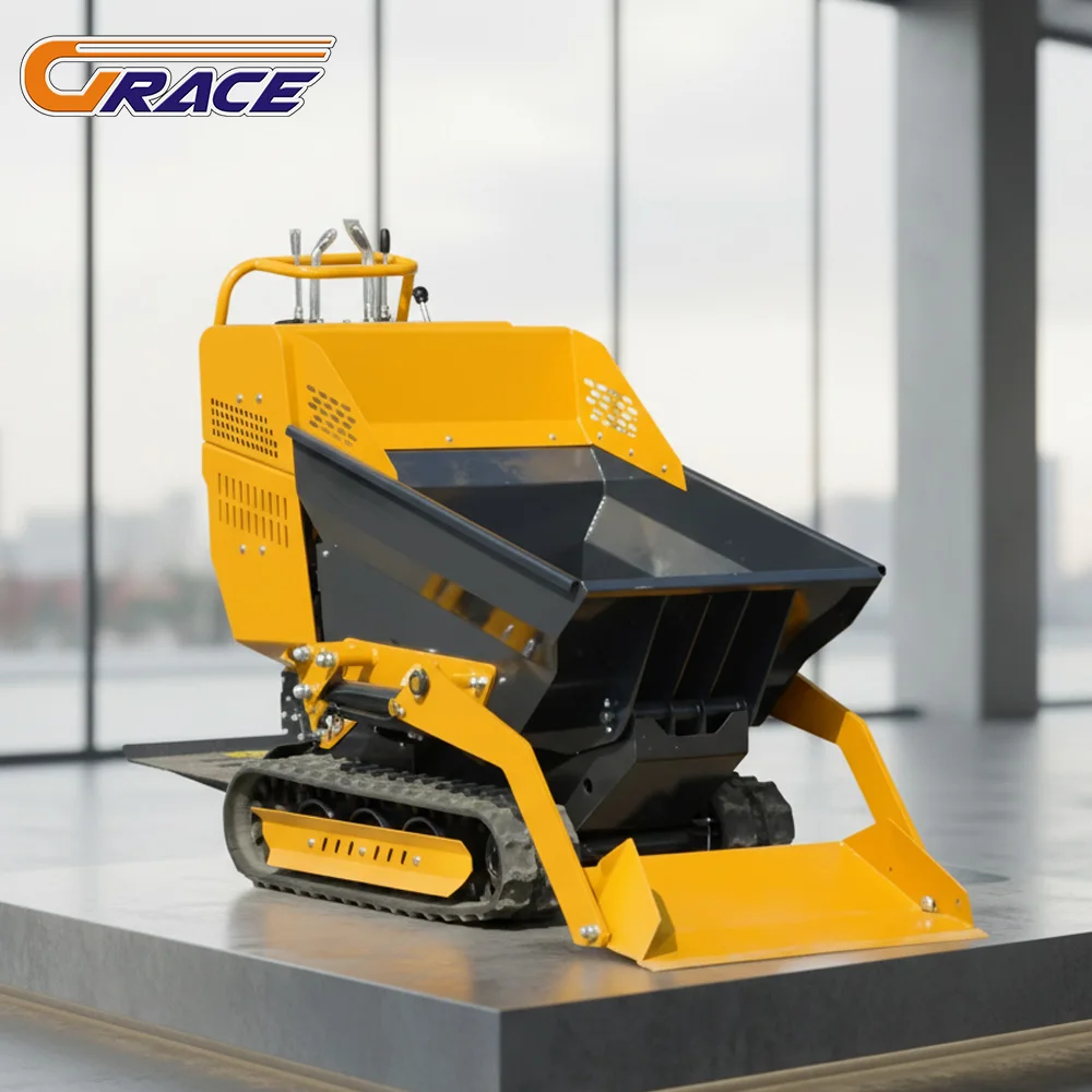 

Customized Mini Dumper Truck 1000kg High Quality EURO 5 EPA Fast Delivery Crawler Dumper Factory Customize for Farm