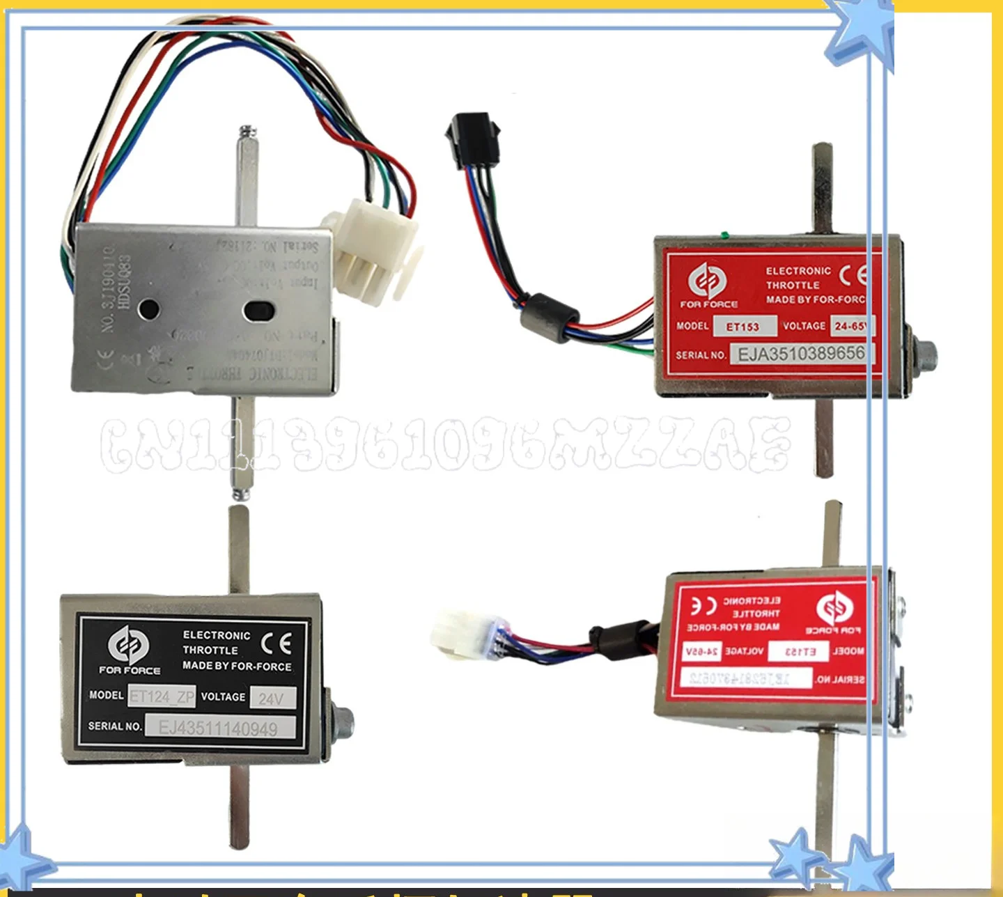 Forklift Parts ET153 Accelerator Electric Truck EP Handle Accelerator Forward and Back Governor