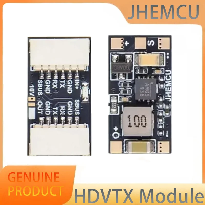 

JHEMCU HDVTX Module for O3/ O4, 5V/ 10V Step-down Module Reduces The Input Voltage of The Air End for FPV DIY Part
