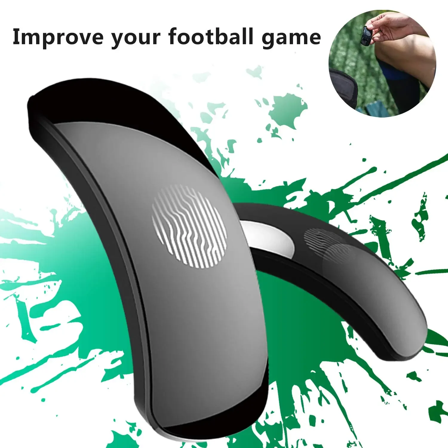 Smart Football Tracker,Football Activity Tracker Soccer Training Equipment with App,Soccer Data Analyze Equipment