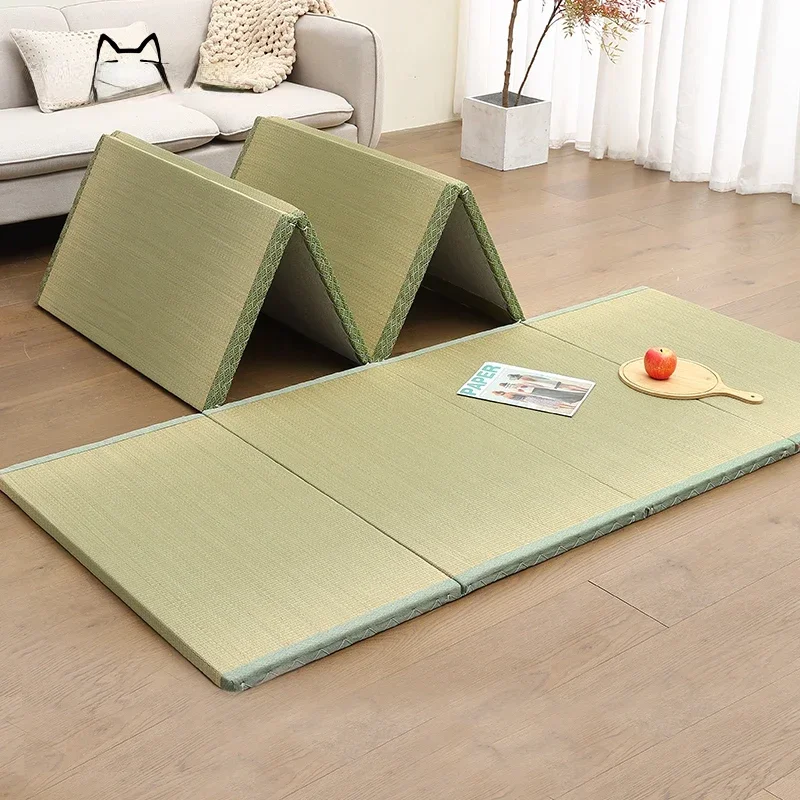 

Japanese-Style Foldable Mattress Comfortable Tatami Mat for Balcony Lazy Nap Floor Bed Cozy Sleep Flooring Mat