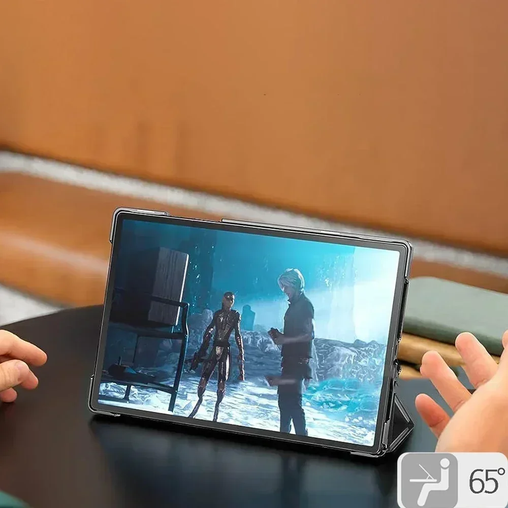サムスンタブレット用の完全な保護カバー,スマートな睡眠,目覚め,3つ折り,スタンド,タブ,A9プラス,2020, 11,サムスンギャラクシーSM-X210, SM-X215