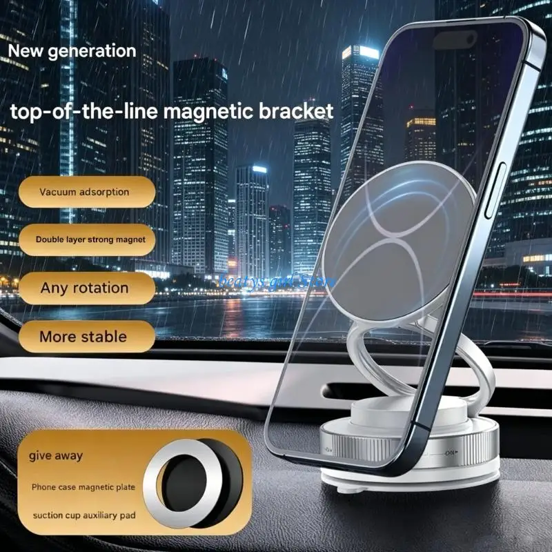 C7AB 360 Degree Rotating Car Phone Holder UniversalPhone Mount For Secure Handfree Driving Installation