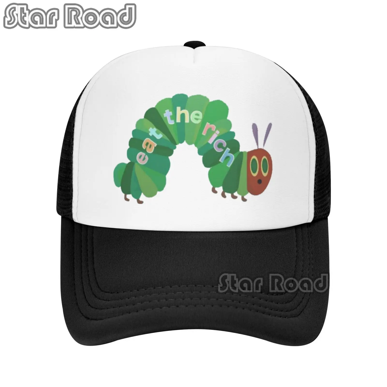 Eat The Rich Hungry Print Baseball Cap Men Hats Women Visor Protection Snapback Caps