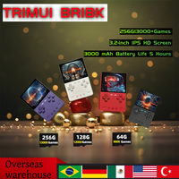 TRIMUI Brick Retro Handheld Game Console 3.2 Inch HD IPS Screen Linux System LED Ambient Light Bluetooth Portable Video Player