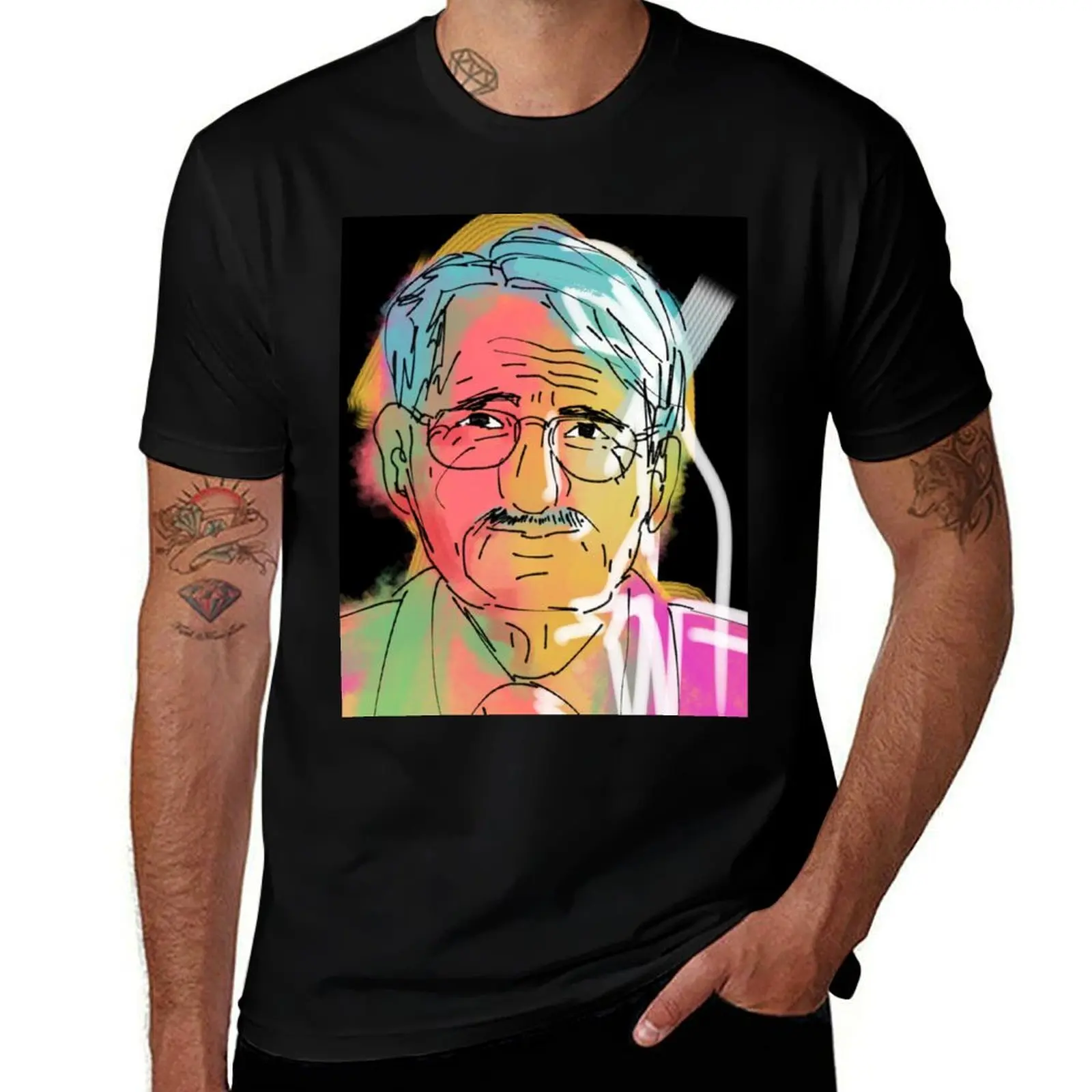

Jürgen Habermas T-Shirt t shirts for man cotton soft T-Shirt