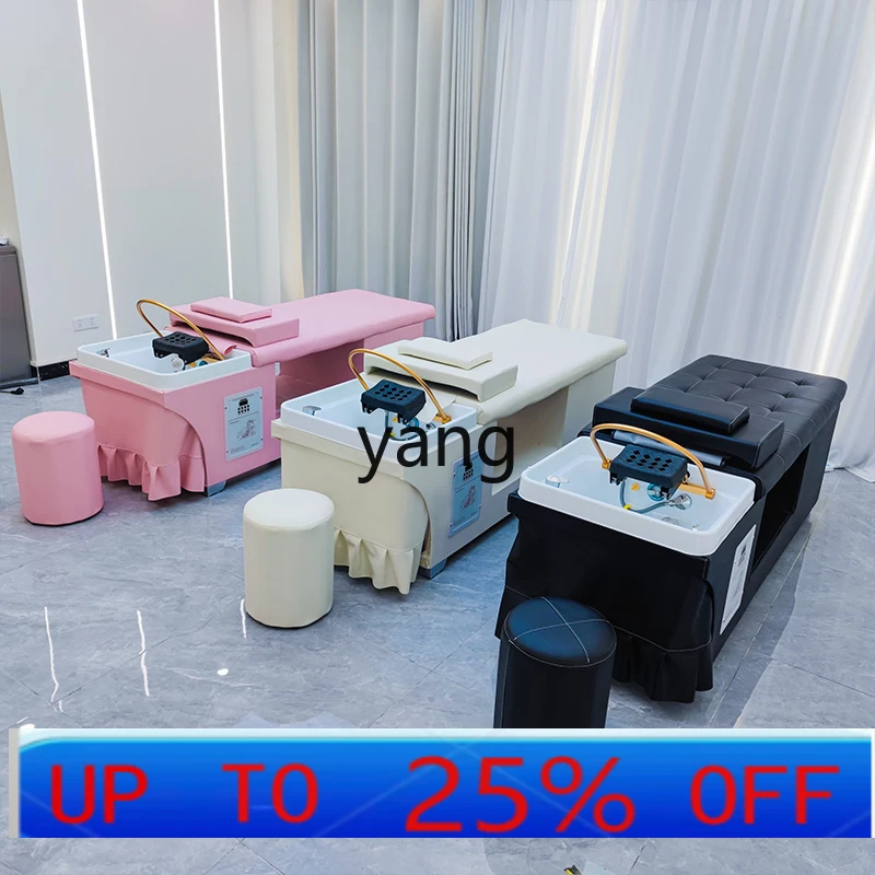

LH water circulation fumigation hairdresser barber shop special water heater integrated shampoo bed