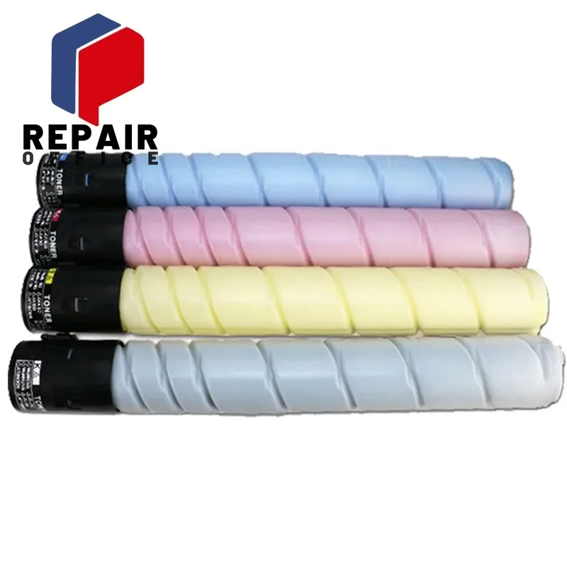 1PC TN512 BK500g CMY400g Cartucho de Toner de Qualidade para Konica Minolta C454 554 368 308 454 C554 C368 C308 Pó de Toner