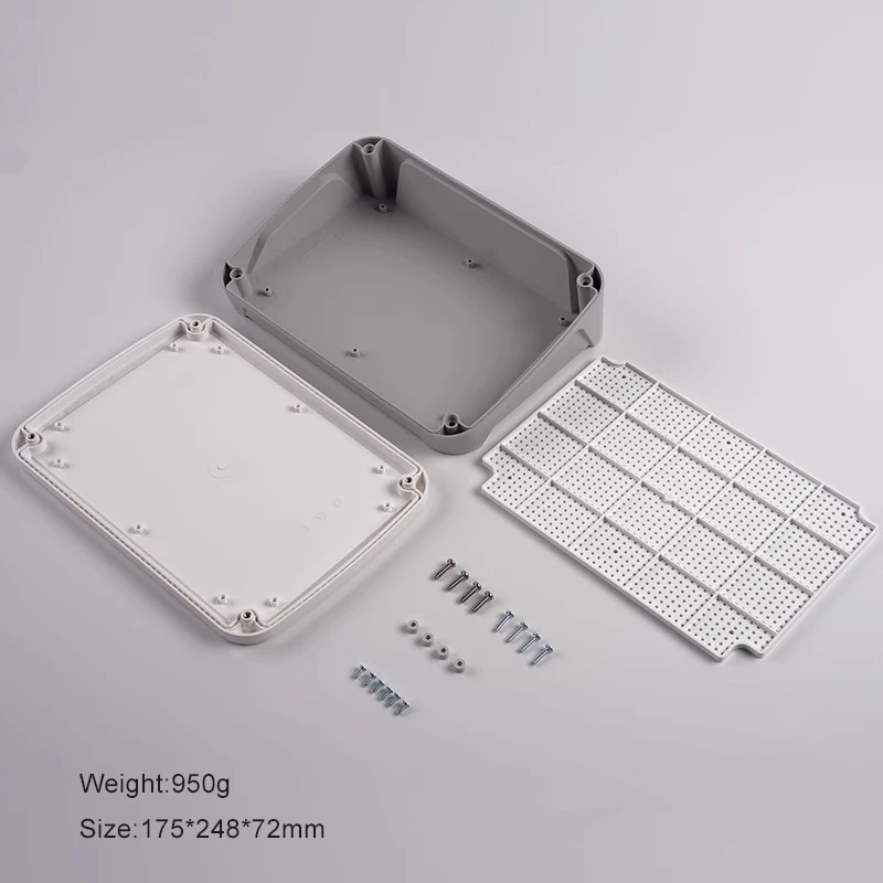 248x175x72mm NEW ARRIVAL ABS Plastic Desktop Enclosure Manufacturers Custom Electronics Instrument Enclosures Juntion Box Case