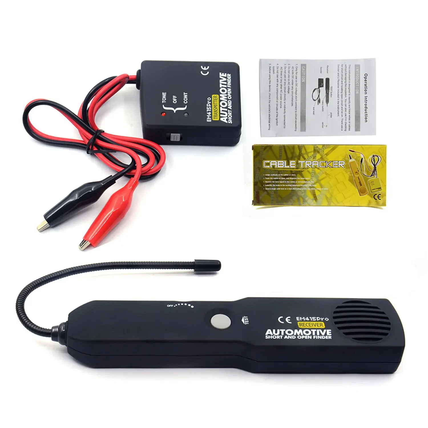 Latest General EM415PRO Automotive Cable and Wire Tracker Open and Short Circuit Tester Automotive Vehicle Maintenance Tester