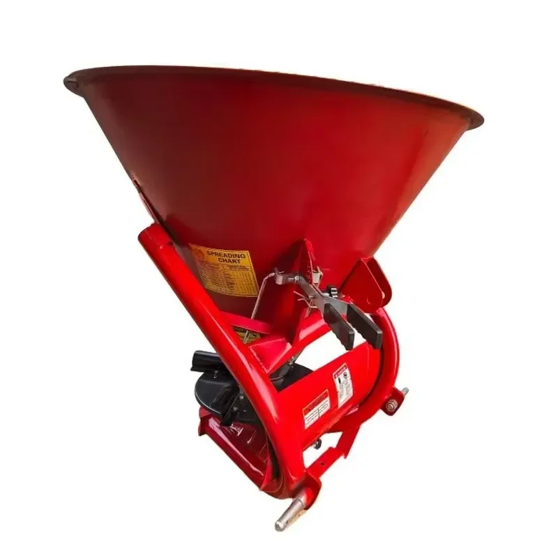 Heavy Duty 300L Stainless Steel ATV Broadcast Spreader for Fertilizer Salt Sand Seeding Easy Control Professional Farm Tool
