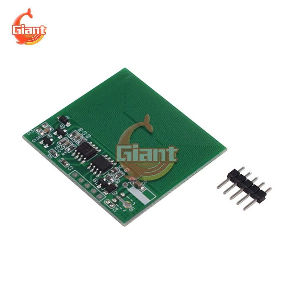 RFID 125kHz Card Reader Embedded Module Circuit Modules UART Interface RDM6300