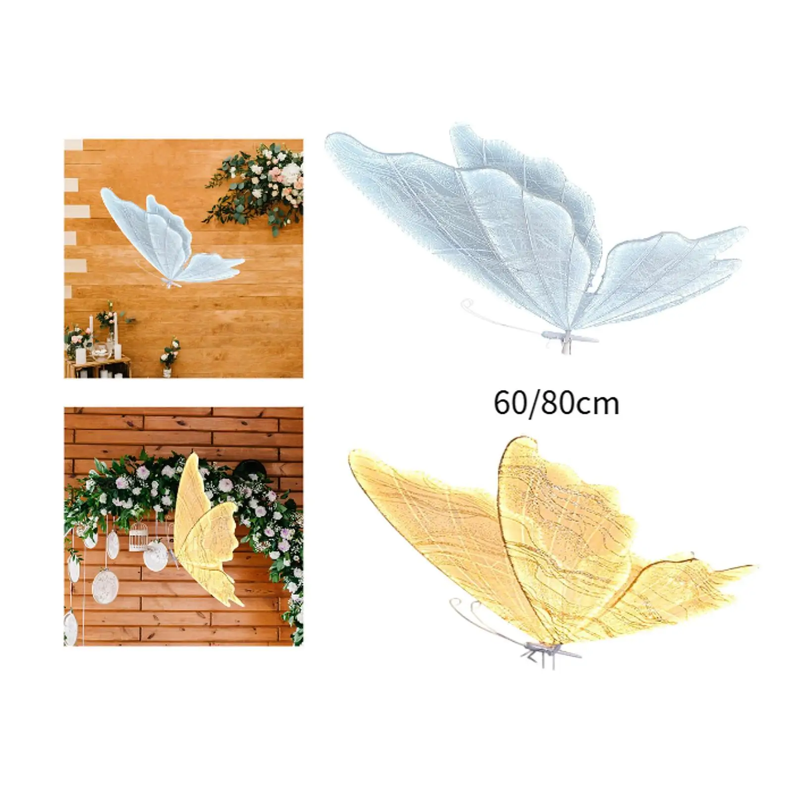

Butterfly Pendant Light Romantic Supplies DIY Wedding Venue Decoration Lamp for Outdoor Birthday Parties Living Room Festival