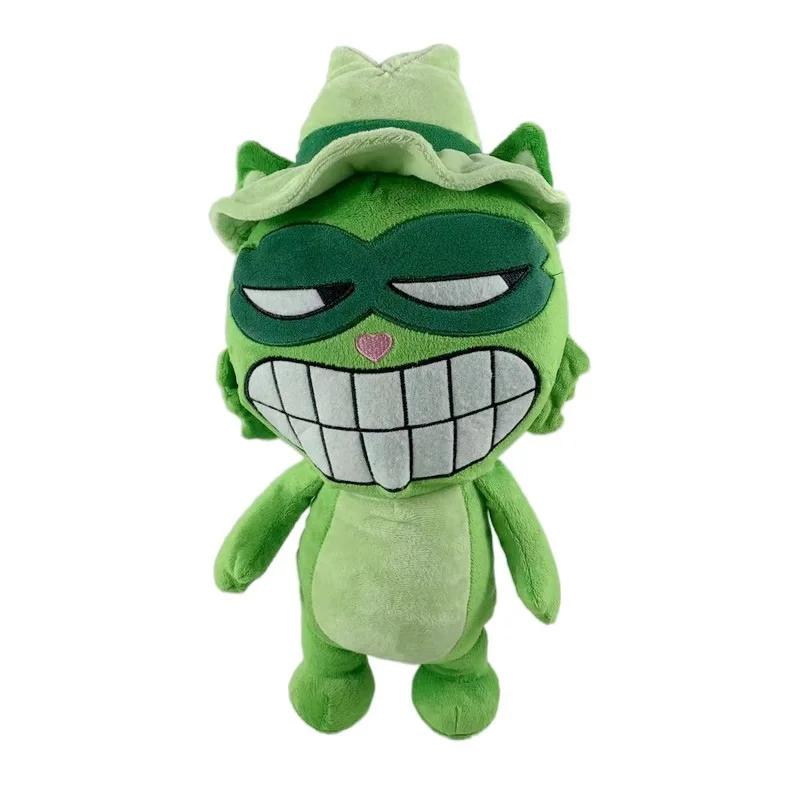 28cm Anime Happy Tree Friends Cosplay juguetes de peluche HTF Flippy Fliqpy figura de oso muñeca relleno almohada suave regalo de Navidad