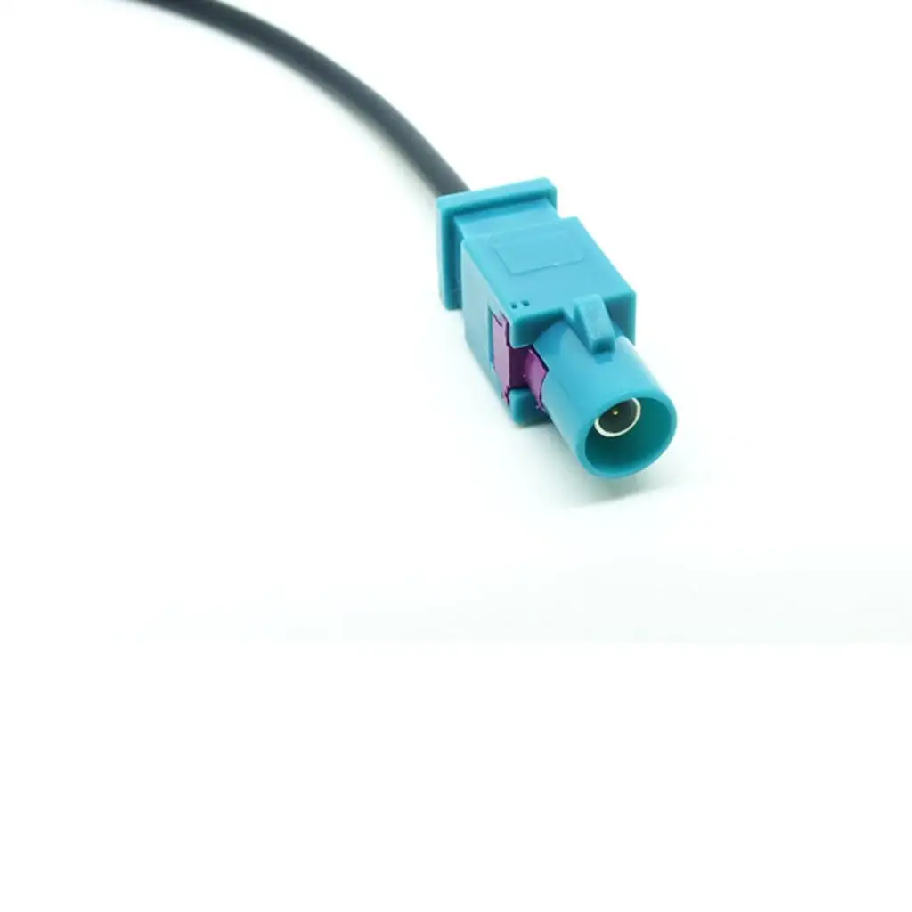 ISO Male to Fakra Z Antenna Adaptor RG174 Cable Car Radio Adapter Wire for Vehicle Stereo Installation