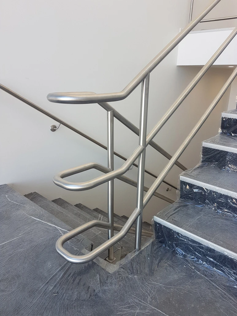 Galvanized stainless steel stair balustrade balcony railing