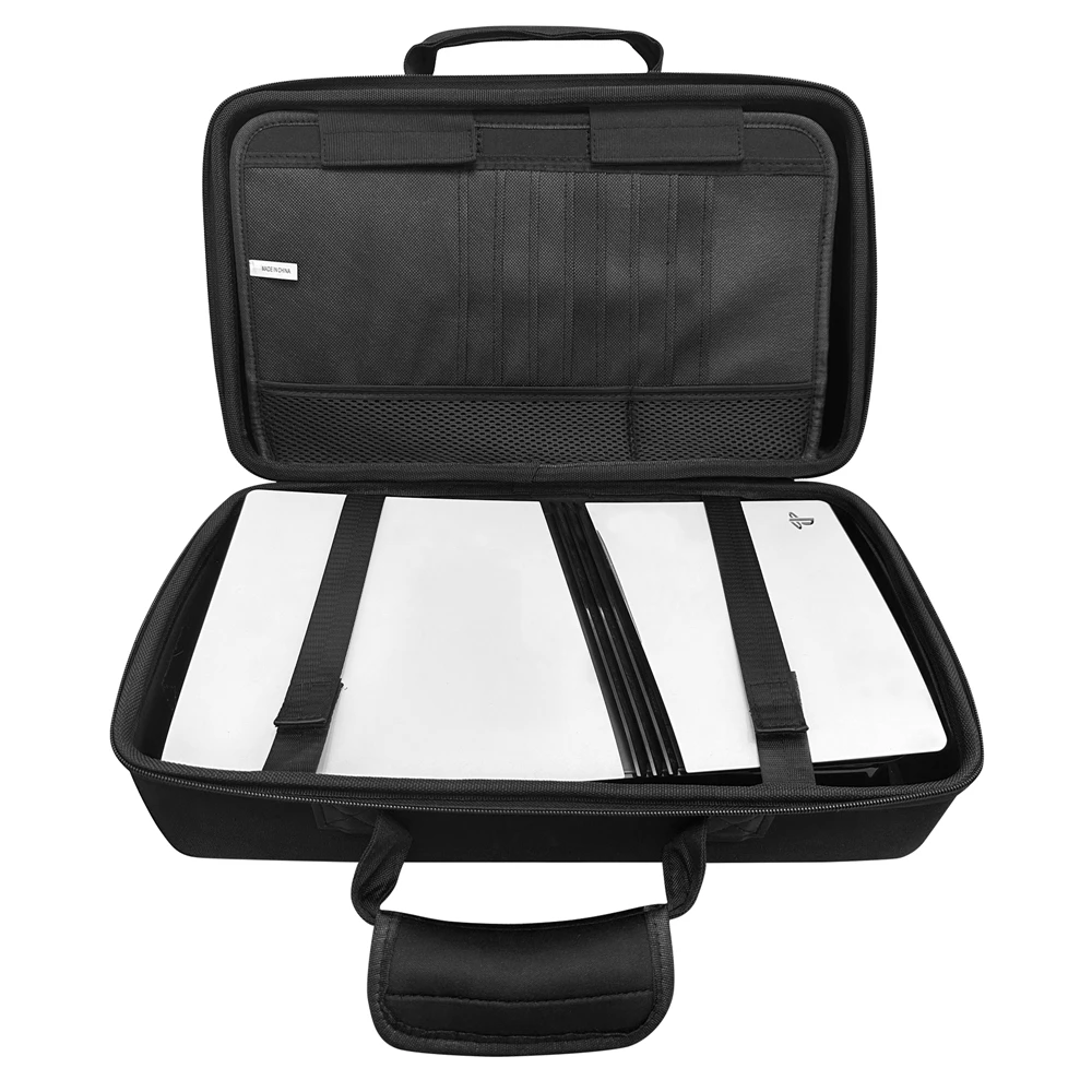 Carrying Case Shockproof Carrying Bag For PS5 pro Shoulder Bag Console Controller Accessories Portable Protective Travel Case