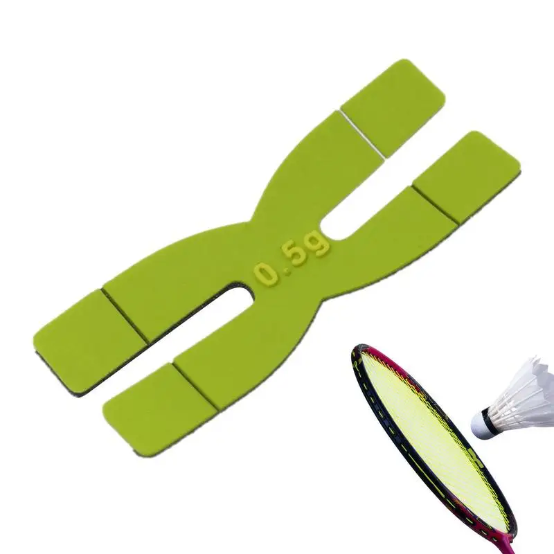 Badminton Racket Weight 0.5g Racket Head Balance Strips H-shaped Tennis Racquet Racket Head Strips Weight And Balance Strips