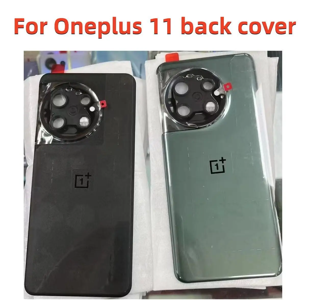 For OnePlus 11 PBH110 Battery Back Cover, Glass Rear Panel Battery Back Door Cover For Oneplus 11/1+11 Replacement Repair Parts