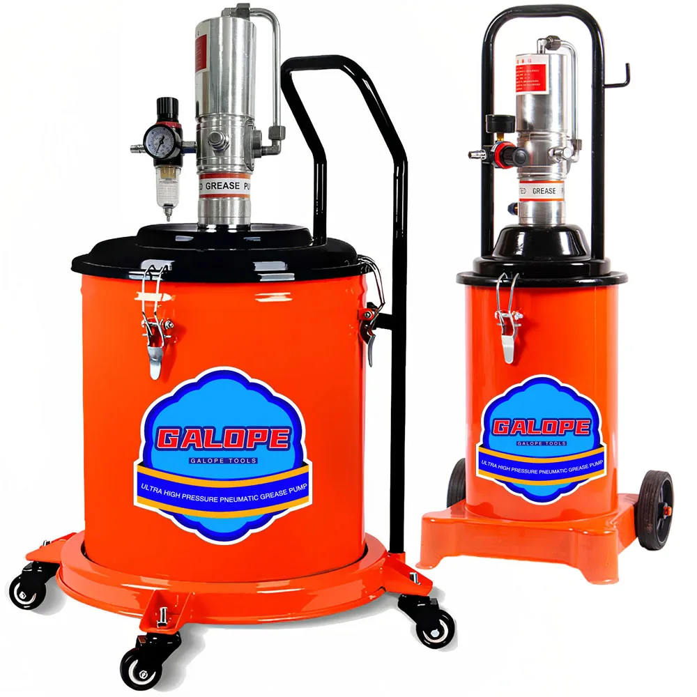 

Пневматический автоматический/электрический дозатор-помпа для смазки 12 л, высоконапорный пневматический насос для смазки в бочках