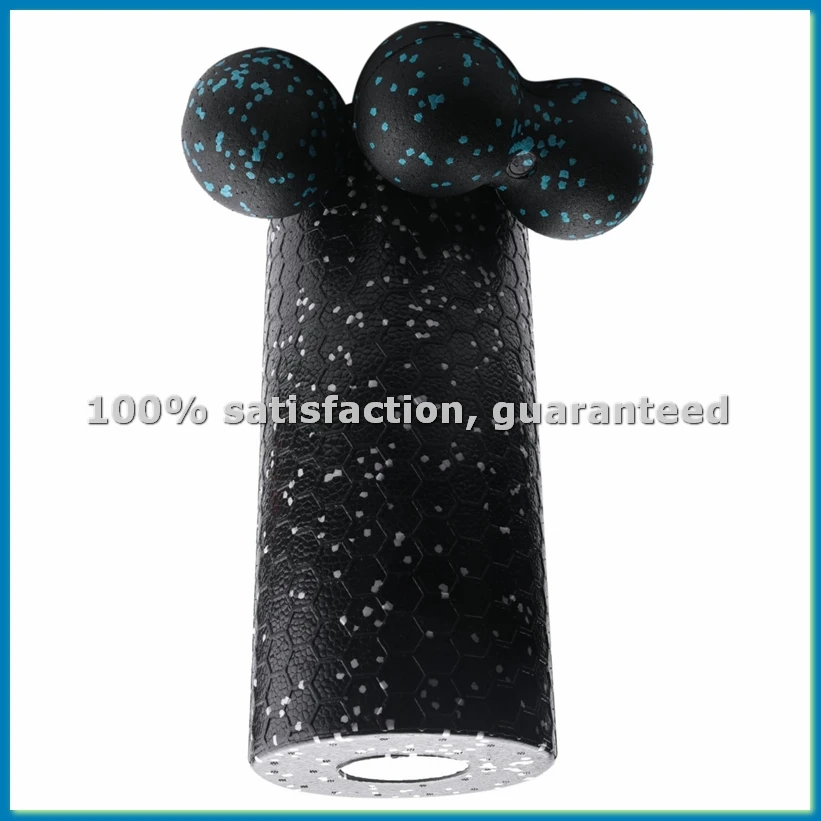 

Набор массажных роликов из пеноматериала высокой плотности и массажный мяч для глубокого массажа мышц шеи и спины - ANKL