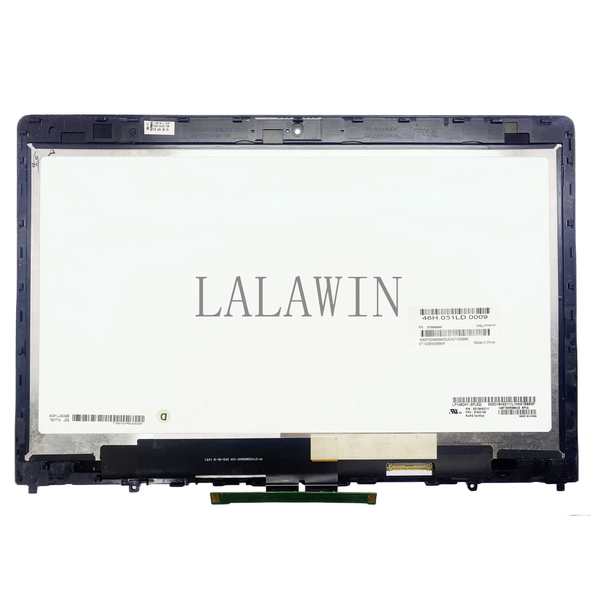 LP140QH1 SPE2 per Lenovo Yoga 460 2560 x1440 QHD 14 "gruppo Touch Screen LCD