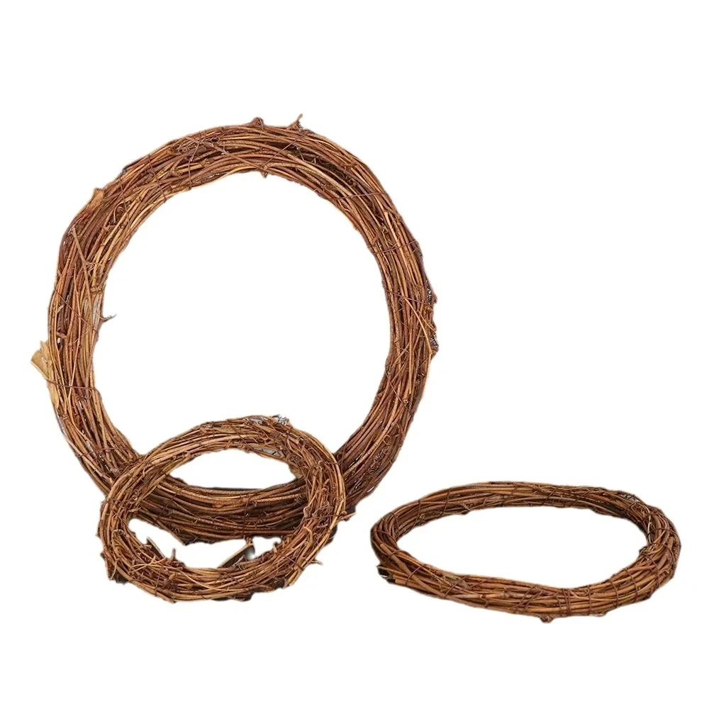 10 cm/15 cm/20 cm Künstliche Rebe Rahmen Hause Hochzeit Neue Jahr Weihnachten Outdoor Garten Decora DIY geschenk Kranz Hängen Ornament Prop