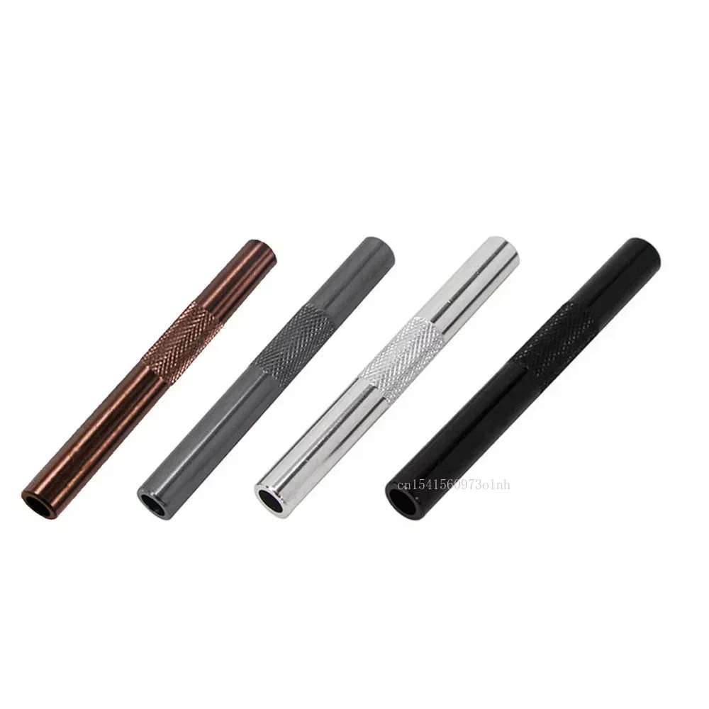 1pcs High Quality Metal Straw Cool Gadget for Men Aluminium Alloy Tube Portable Multi-purpose