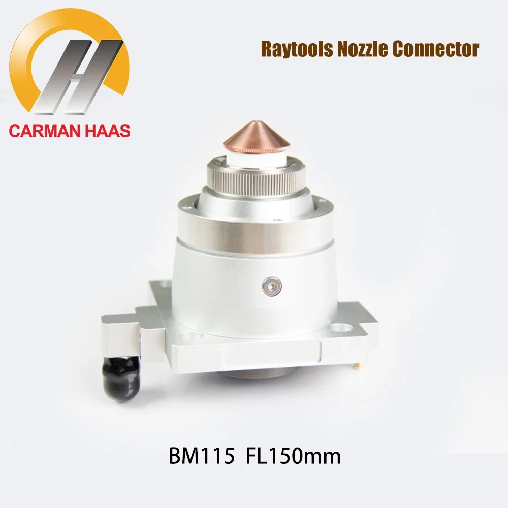 Carman Haas TRA Nozzle Connector for Raytools BM115 FL200mm Flat Laser Cutting Head Nozzles Assembly