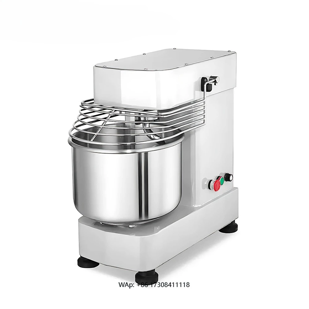 

10Kg commercial industrial baking mixer 10L stainless steel flour dough and bread mixer with new motor for wheat and corn flour