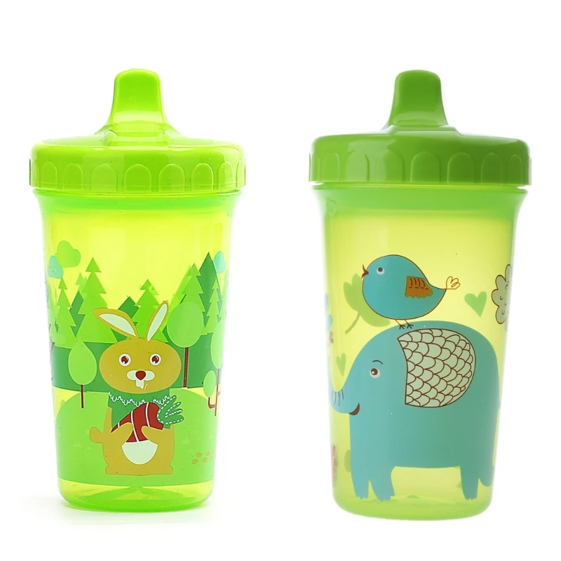 300ml Baby Kids Drinking Bottles Duckbill Cup Learn Training Feeding Water Bottle Cartoon School Drinking Cup