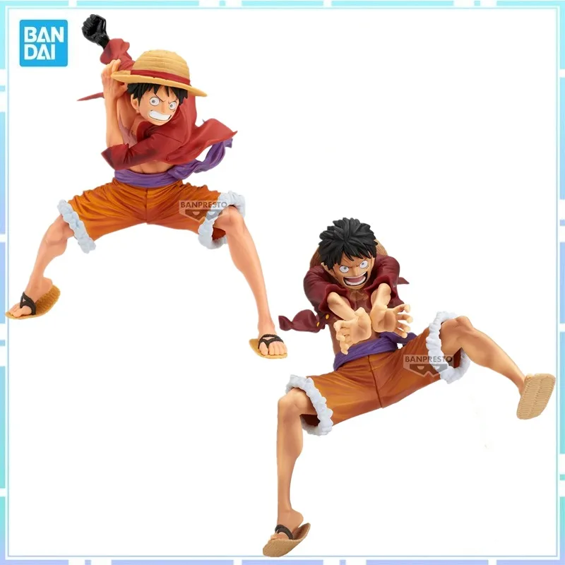 

Bandai Original Banpresto Anime ONE PIECE MAXIMATIC Monkey D Luffy PVC Action Figure Collectible Model Toys Gifts